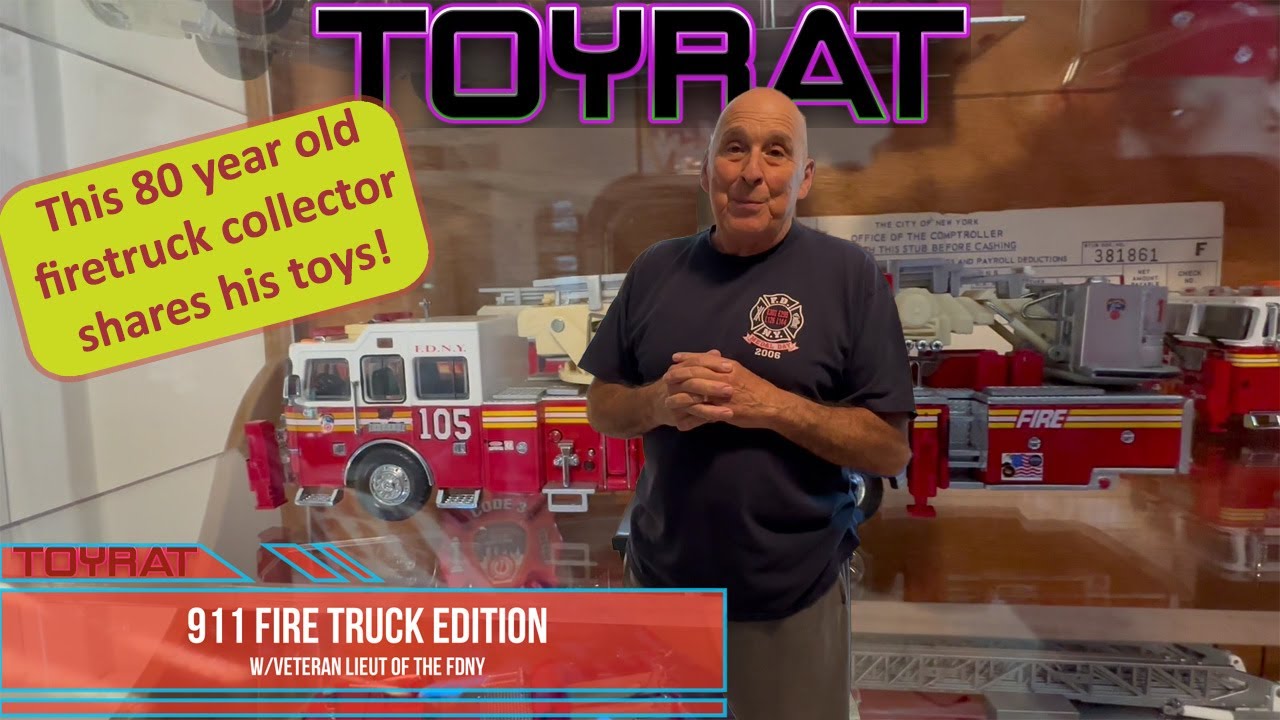 9-11 Edition FDNY Fire truck Tribute - astonishing fire truck collection