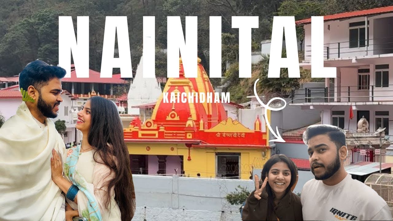 Trip to Nanital Kainchi dham| Shadi ke bad solo trip❤️ #couplecomedy #neemkarolibaba #kainchidham 