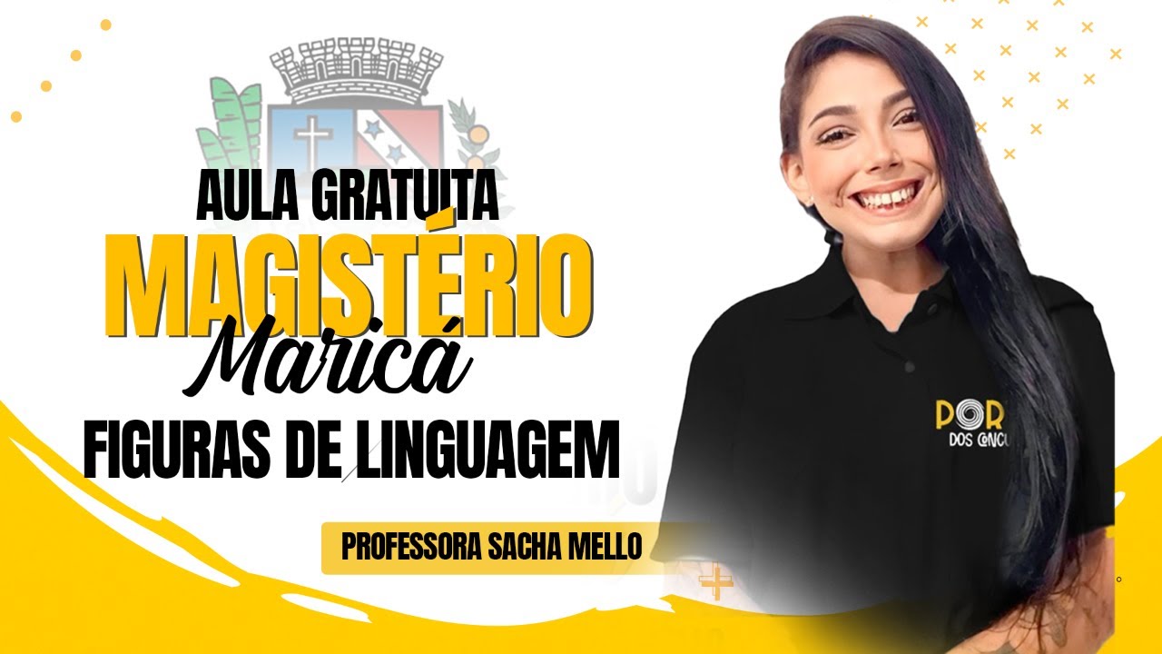 Magistério Maricá - Questões da Banca COSEAC -  Figuras de Linguagem - Prof.ª Sacha Mello