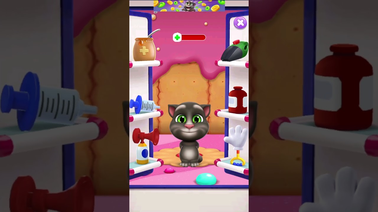 My Talking Tom 2 is Sick #funny #shorts
