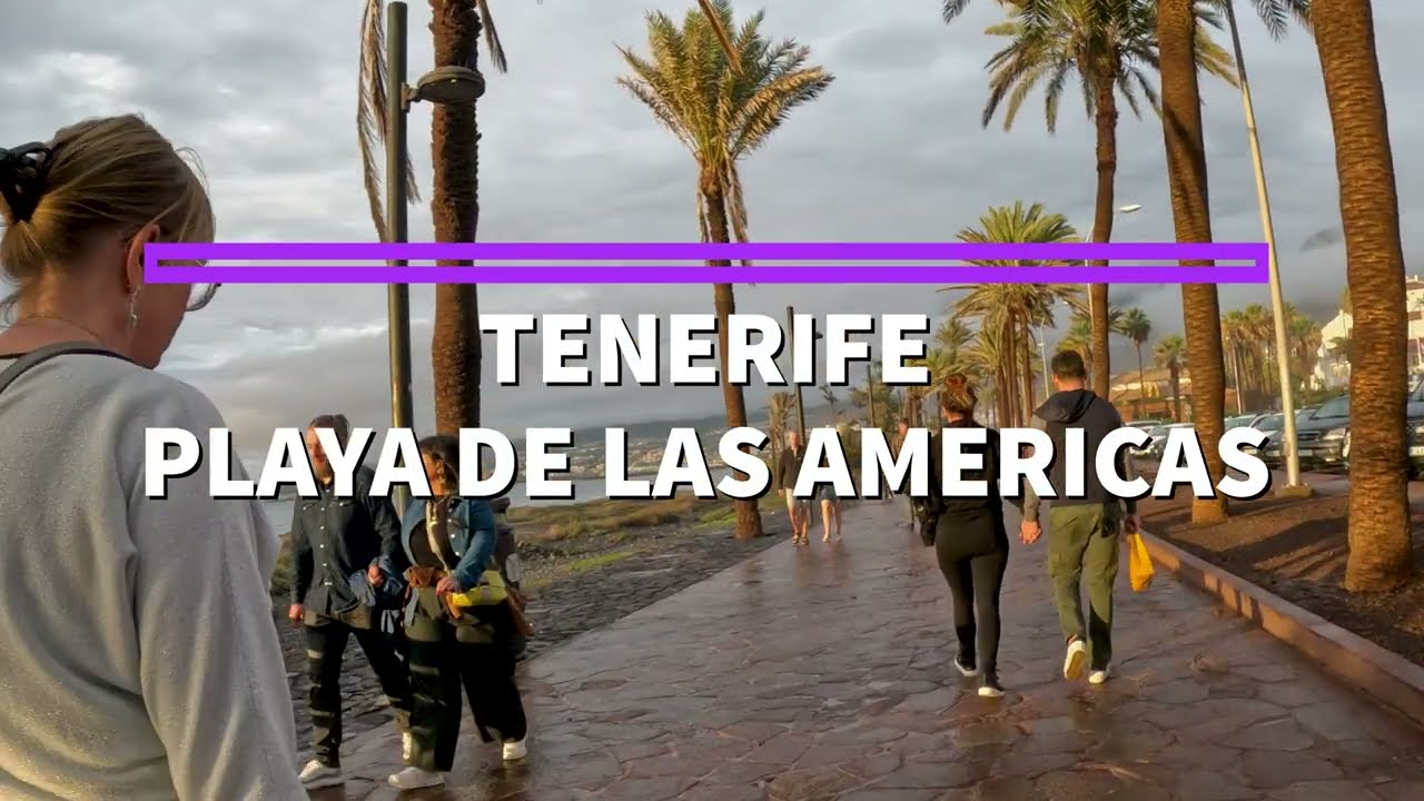 Winter in Tenerife, Spain - Walking Around Playa de Las Americas (Part 2)