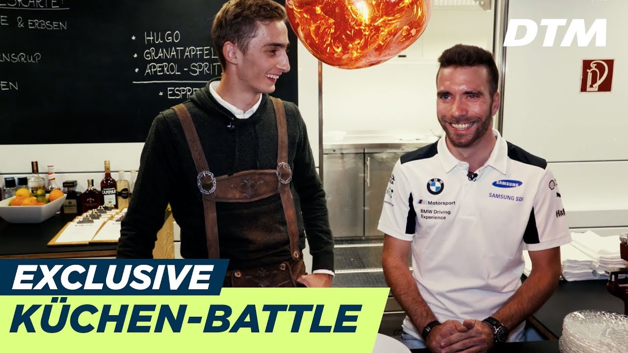 Philipp Eng vs Ferdinand Habsburg - Palatschinken Duell | DTM Exklusiv