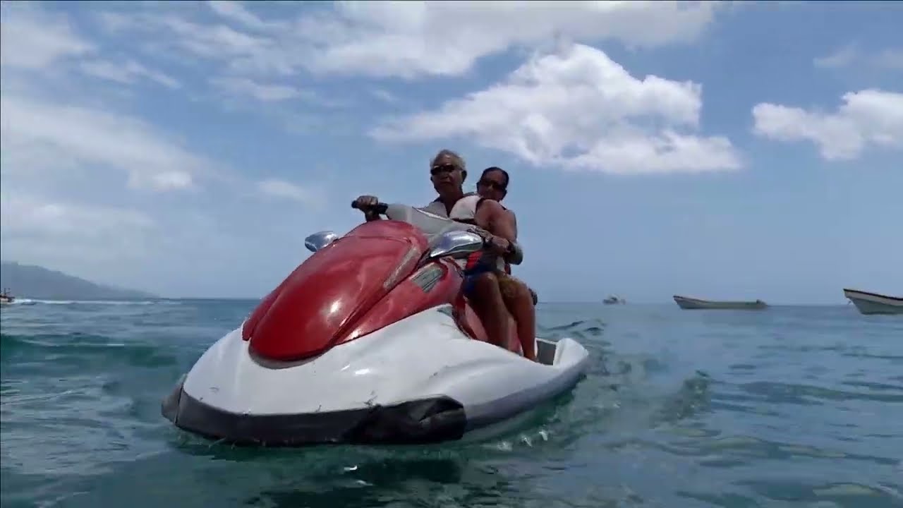 Playa Caribe, Paseo en Moto de Agua