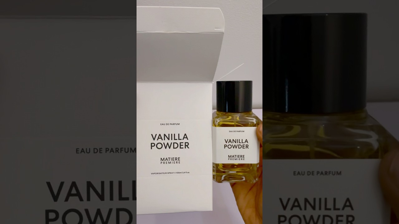 Matiere Premiere Vanilla Powder unboxing✨Smells so sweet and it&rsquo;s unisex #perfumeunboxing #shorts