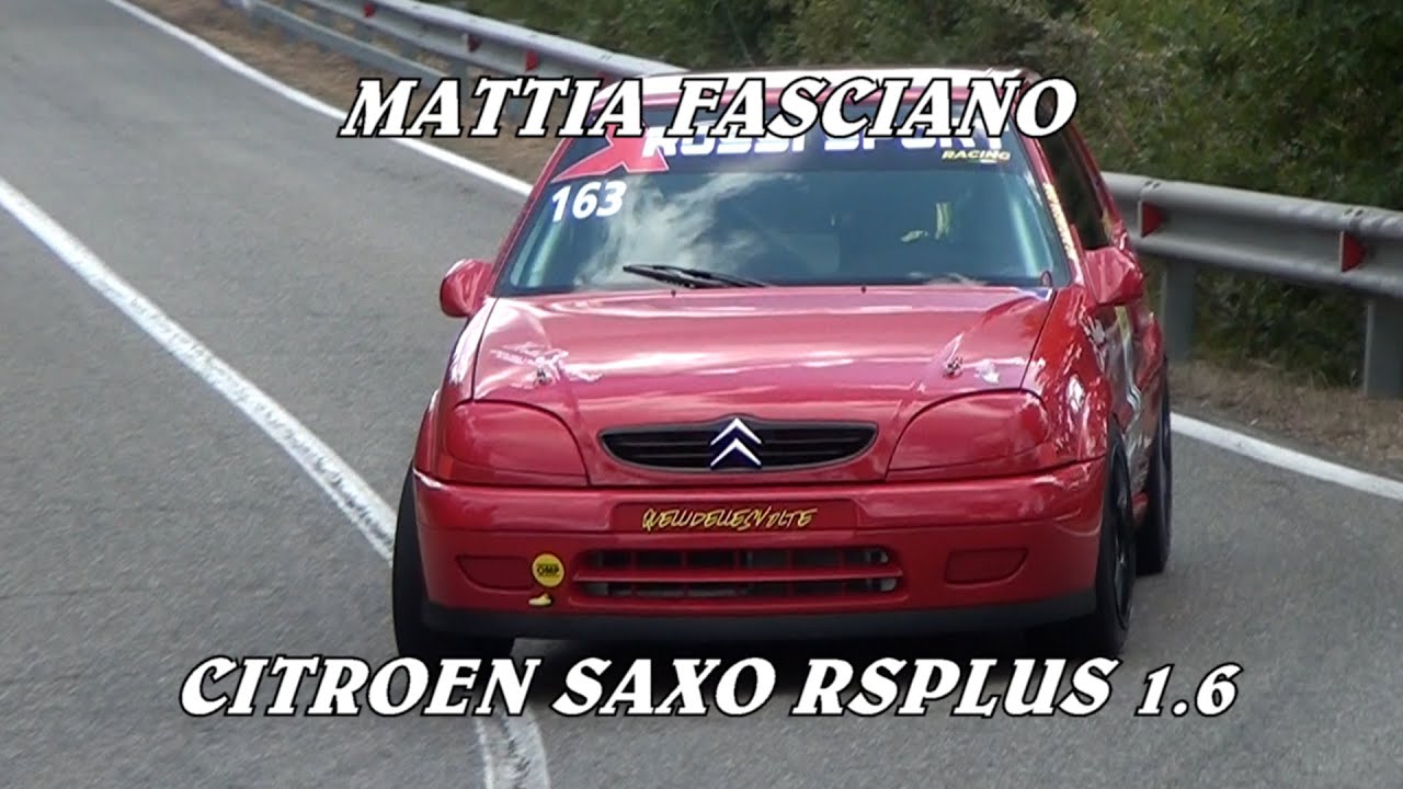 SALITA DELLA CASTELLANA 2023 - ORVIETO | MATTIA FASCIANO | CITROEN SAXO RSPLUS 1.6 | VIDEOCLIP