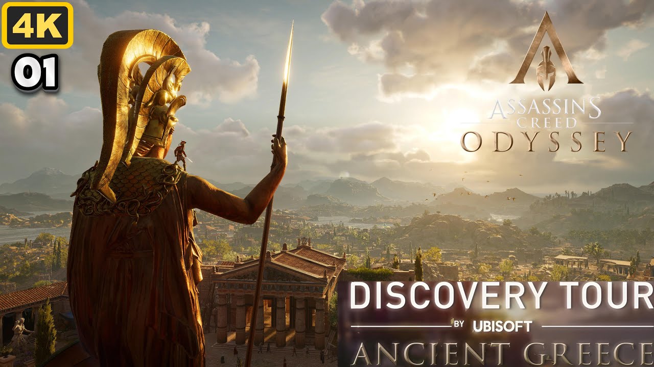 Discovery Tour Ancient Greece - Athens - Assassin's Creed Odyssey.  ep01.