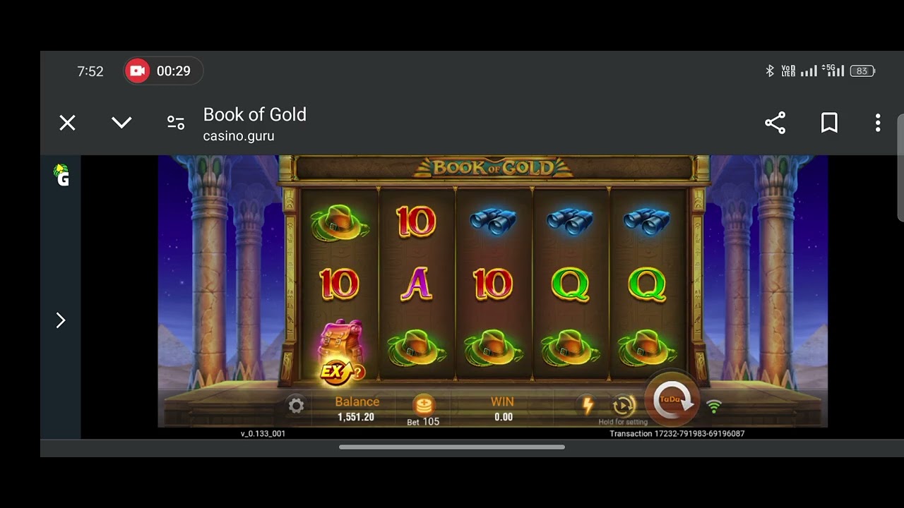 Book of gold slot game winning#bookofgold #casino #osome #slots