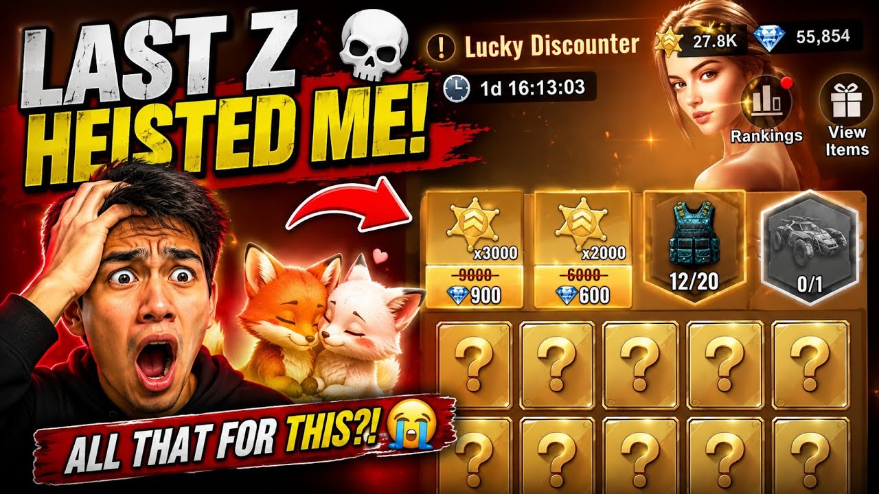 I Got Scammed by Last Z Devs in Lucky Discounter
