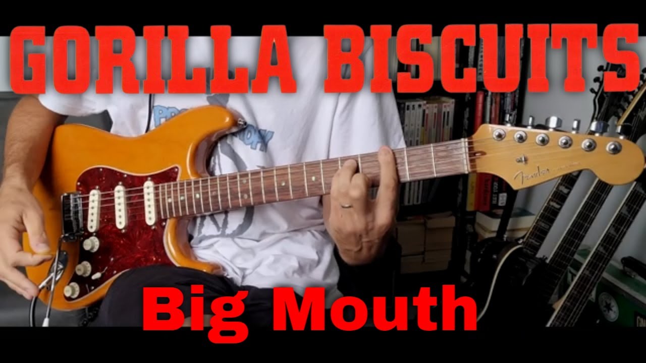 Gorilla Biscuits - Big Mouth (Guitar Cover)