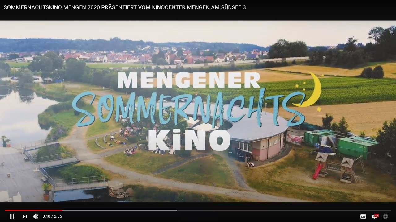 SOMMERNACHTSKINO MENGEN 2020 AFTERMOVIE