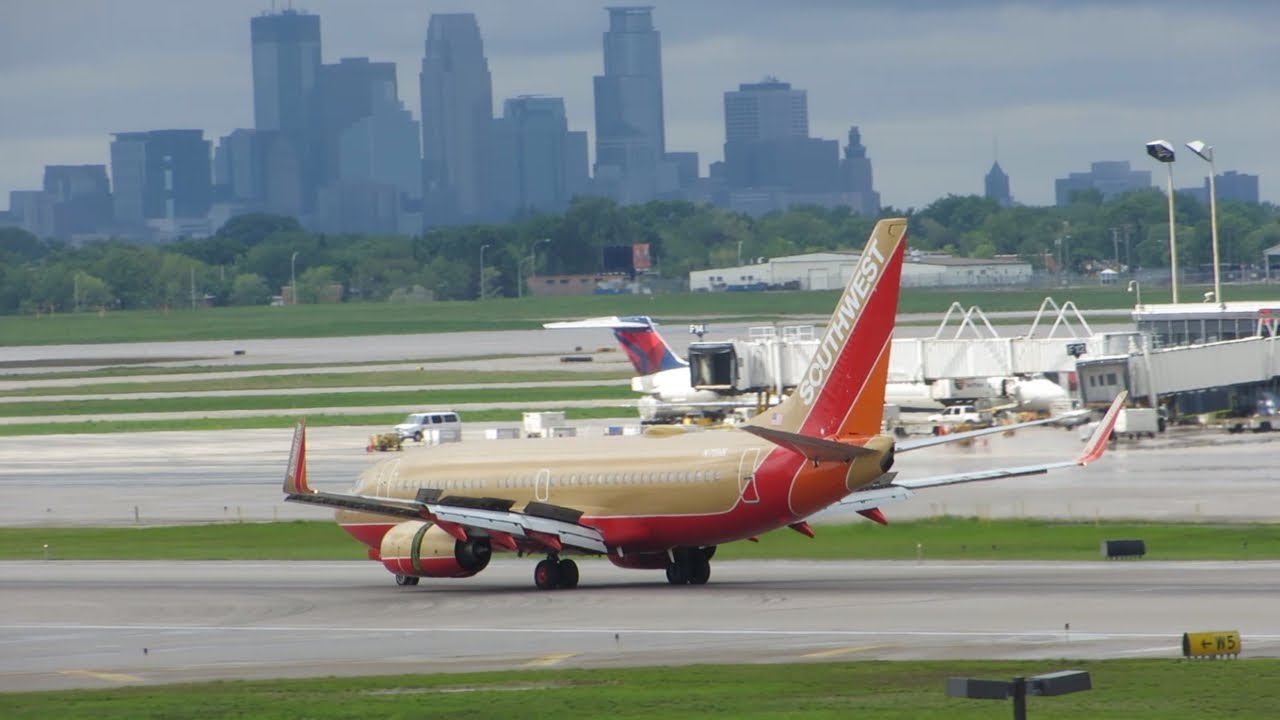 KMSP Airport Spotting | Runway 30L Compilation