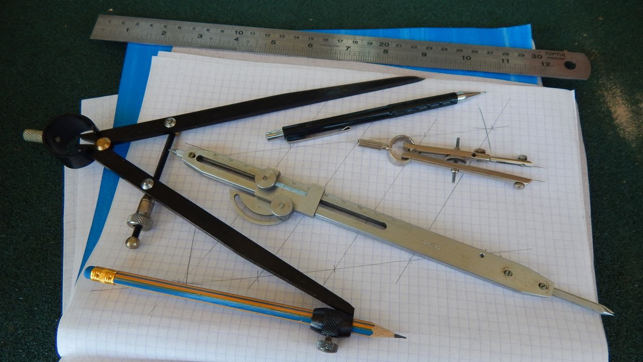 Разметка в столярке. Деление отрезка на равные части