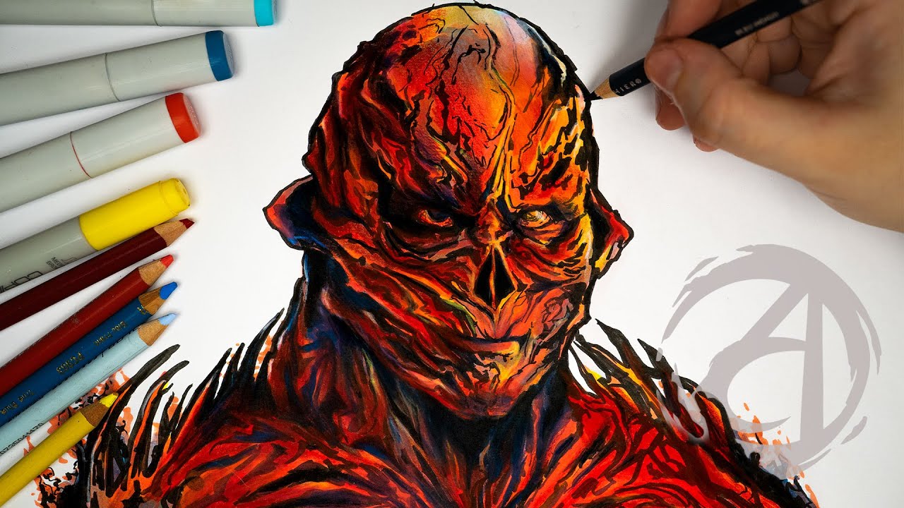 COMO DESENHAR O VECNA (Stranger Things) com a Dai Oliveira
