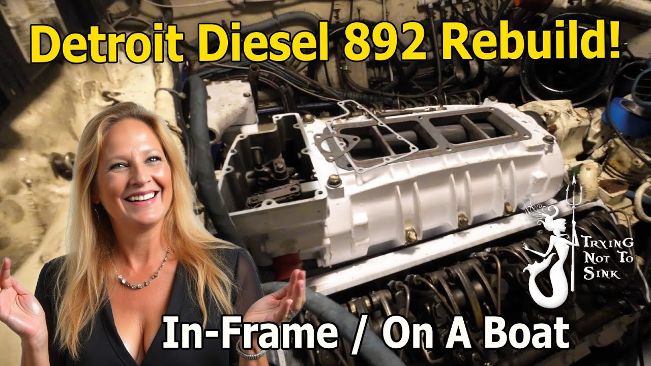 Boat Engine Overhaul: Rebuilding a Detroit Diesel 8V92  E255