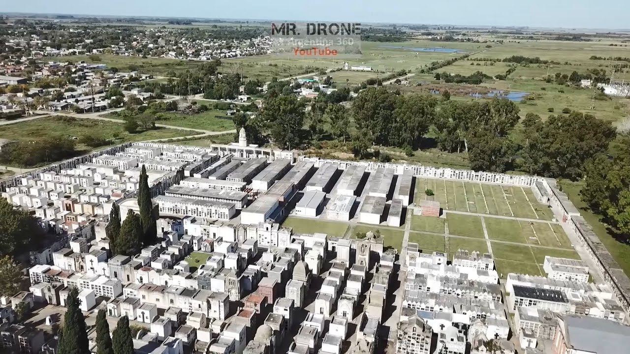Dolores DRONE. Cementerio y Parque Libres del Sur. Buenos Aires. Argentina. #Dolores #Drone