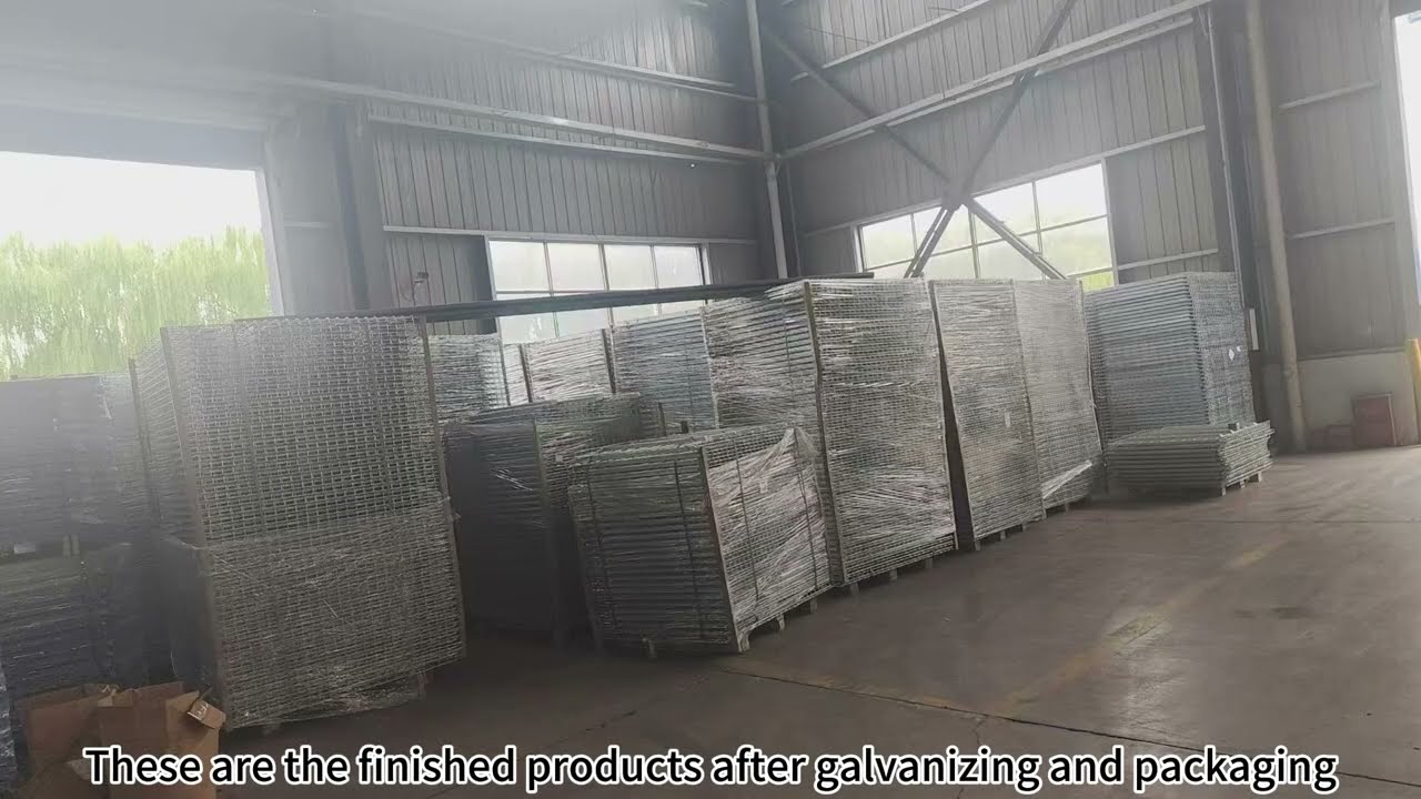 Manufacturing Process of Wire Mesh Decking