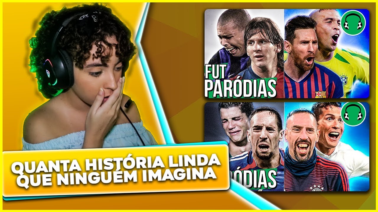 REACT - FUTPARÓDIAS - AS MAIORES SUPERAÇÕES DO FUTEBOL PARTE 1 E 2