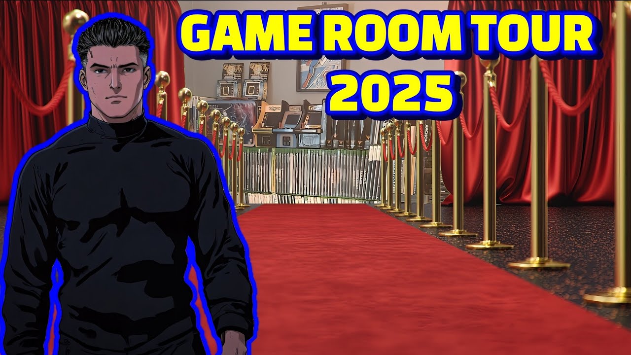 "Inside My Epic Game Room 2025: The Ultimate Gamer's Paradise!"