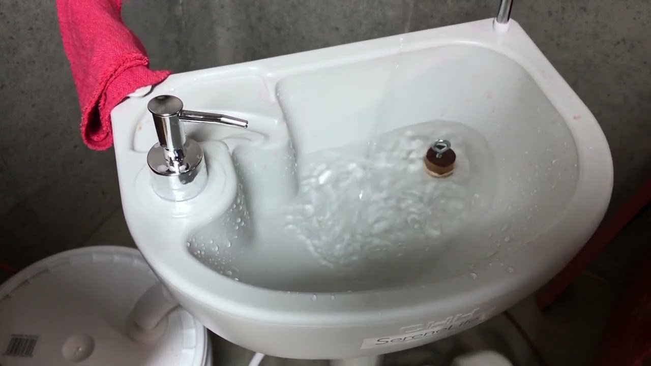 SereneLife Camping Sinks for the Workshop.