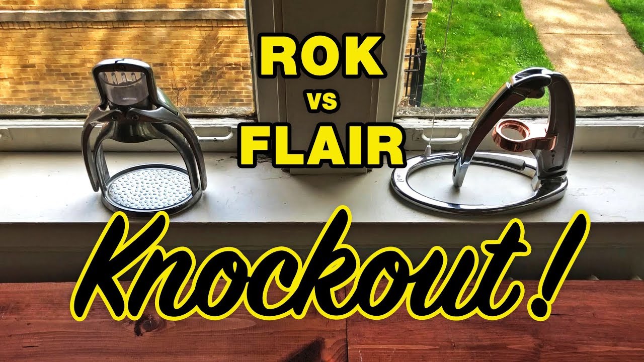 Rok vs Flair Espresso Maker - KNOCKOUT!