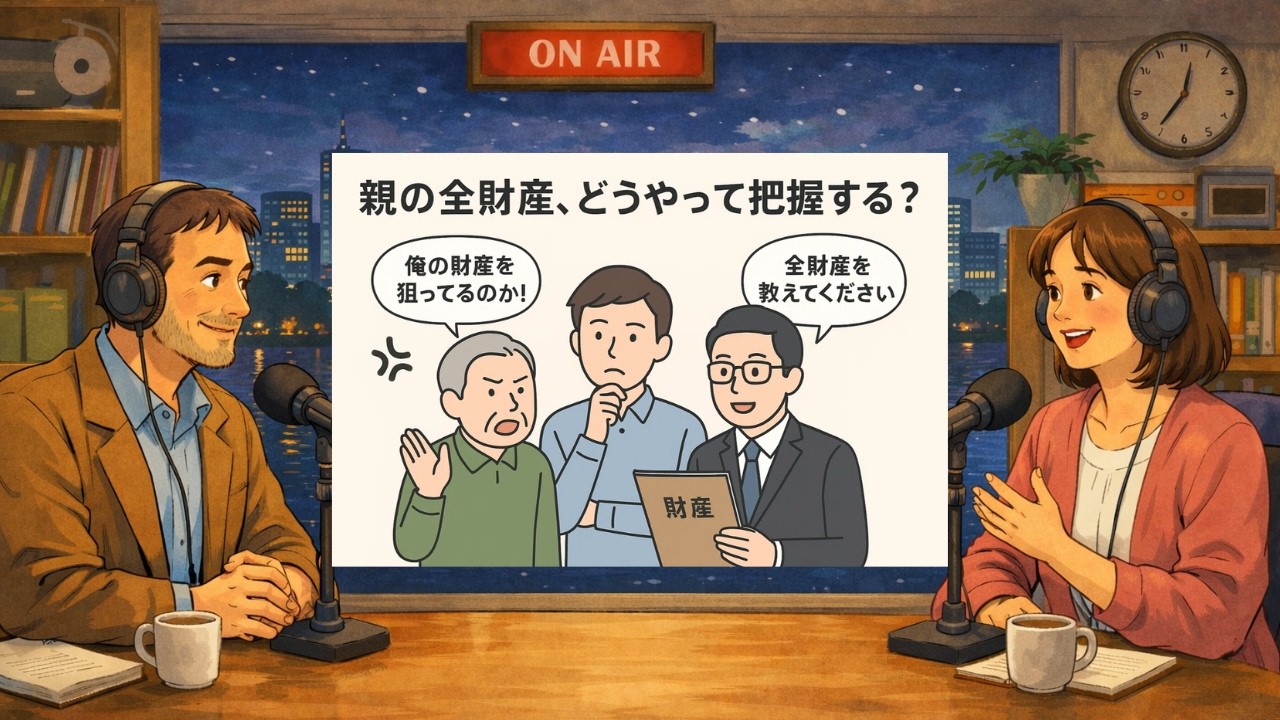 【音声解説】#006 親の全財産、どうやって把握する？相続対策の第一歩とは