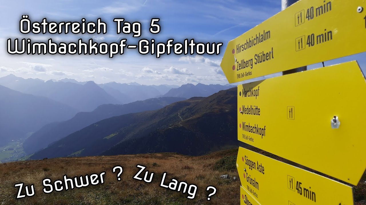 Österreich Tag 5 | Wimbachkopf-Gipfeltour | Zu Lang/Schwer ?