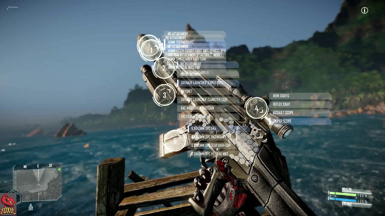 Crysis 1 Insane Graphics Mod Combined with Tactical Expansion Mod. All Weapons Showcase.