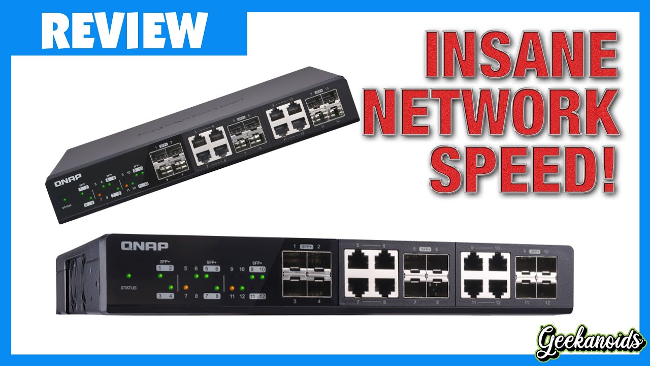 QNAP QSW-1208-8C 10GB Ethernet Switch Review