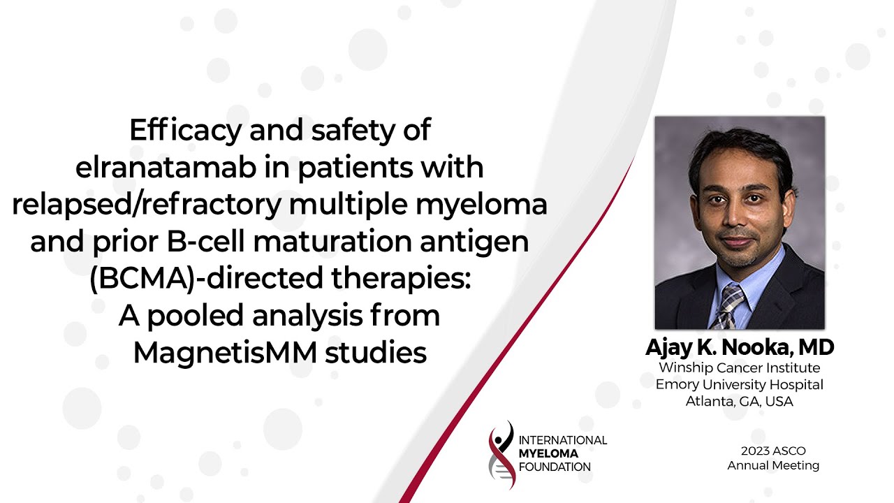 Safety and efficacy of elranatamab in RRMM & prior BCMA therapies: Analysis from MagnetisMM studies