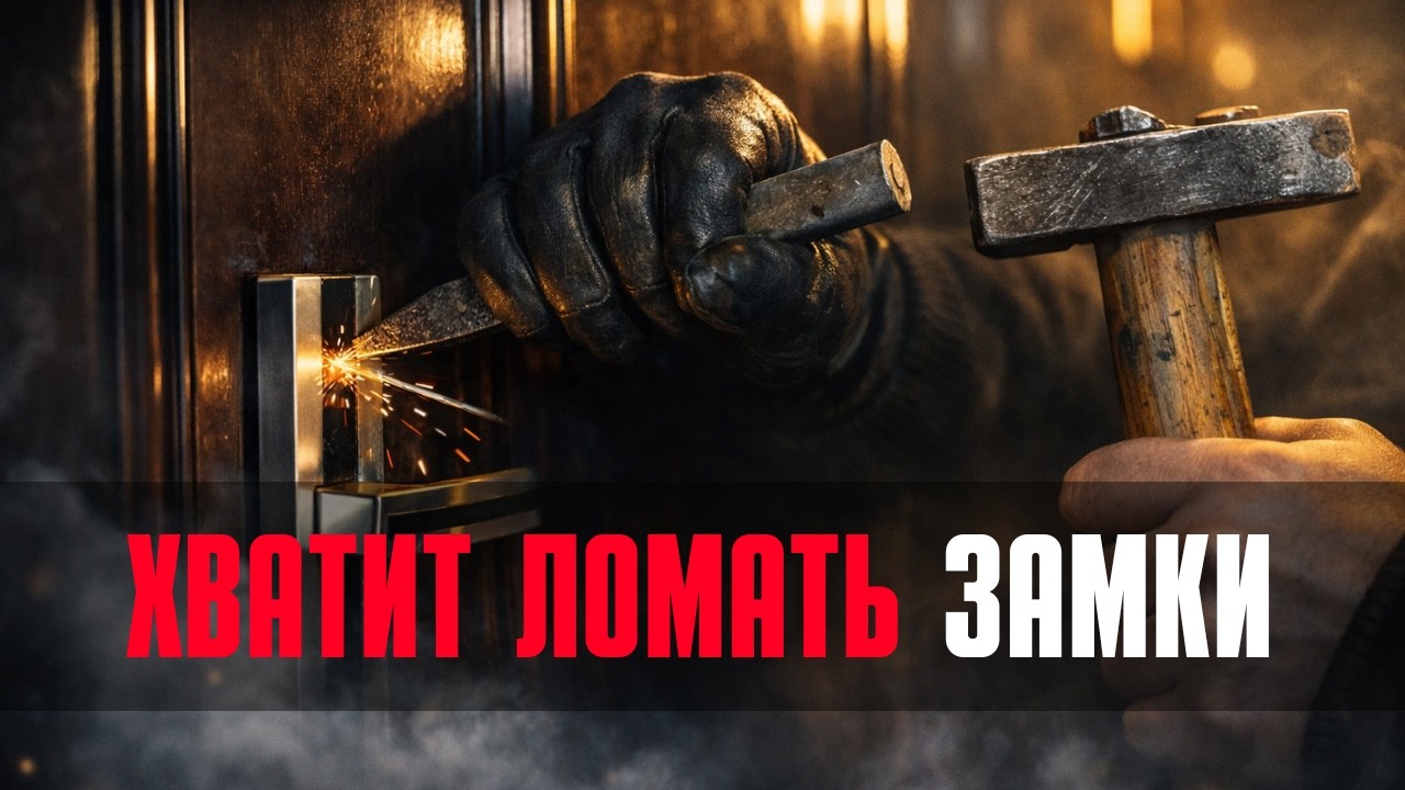 Вскрытие замка door lock - 5 пинов, английский профиль