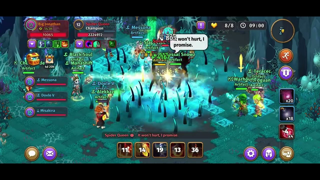 Skylore Artifact Guild / Spider Queen Normal
