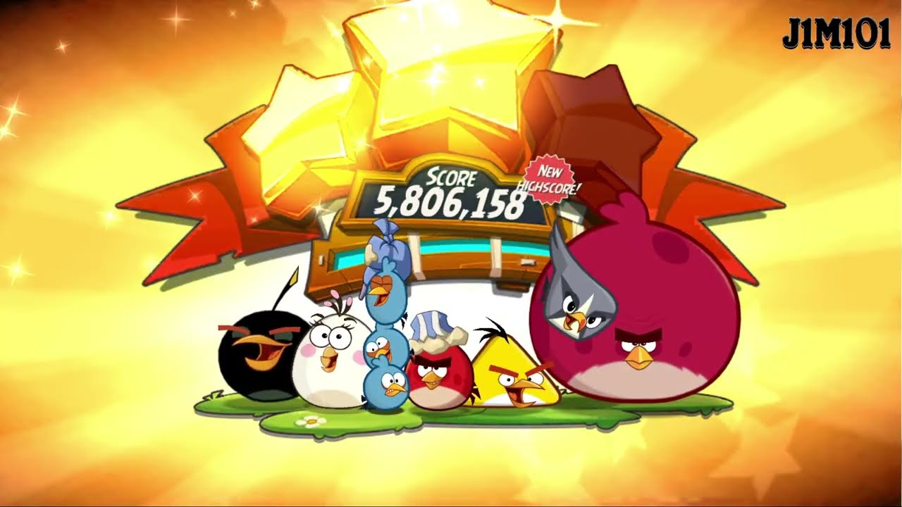 Angry Birds 2 Level 74 Walkthrough 💥 3 Stars Strategy