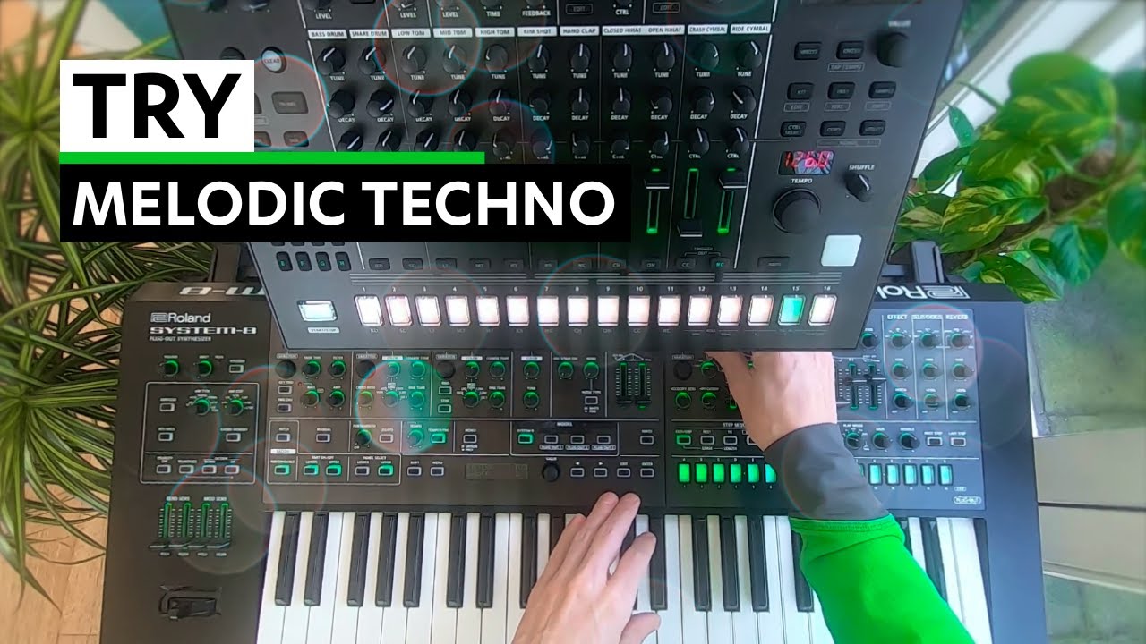 Try - Melodic Techno Jam (Roland TR-8S & System-8)