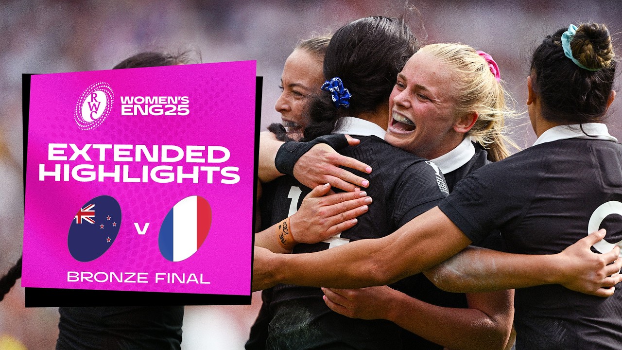 Try-scoring THRILLER 🤩 | New Zealand v France | Rugby World Cup 2025 | Extended Highlights