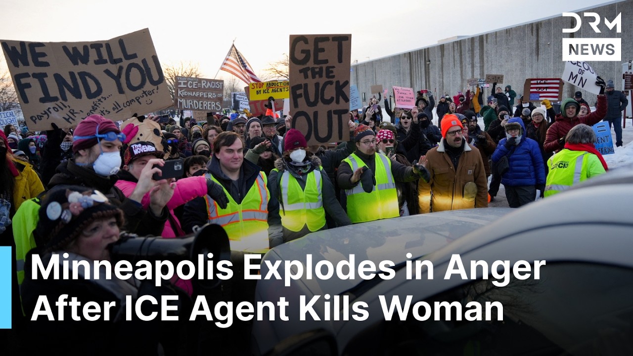 Protesters Clash With Federal Agents After Fatal ICE Shooting Sparks Nationwide Outrage | AC1G