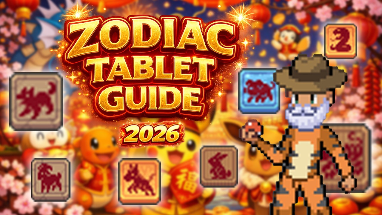 PokeMMO Zodiac Tablet Guide