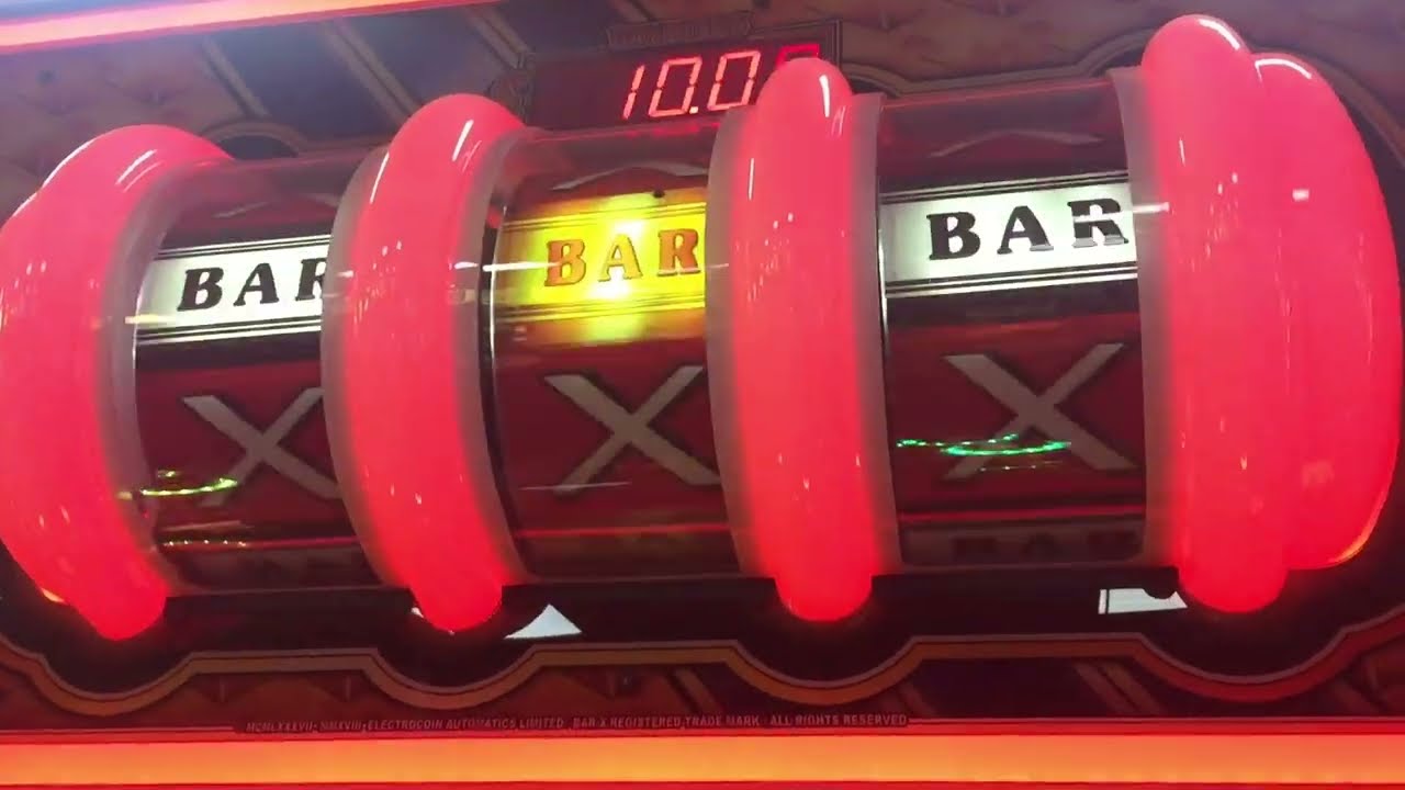 BAR X BULLION 50P - FRUIT MACHINE FEATURES + MEGA STREAK - SHANKLIN ARCADES