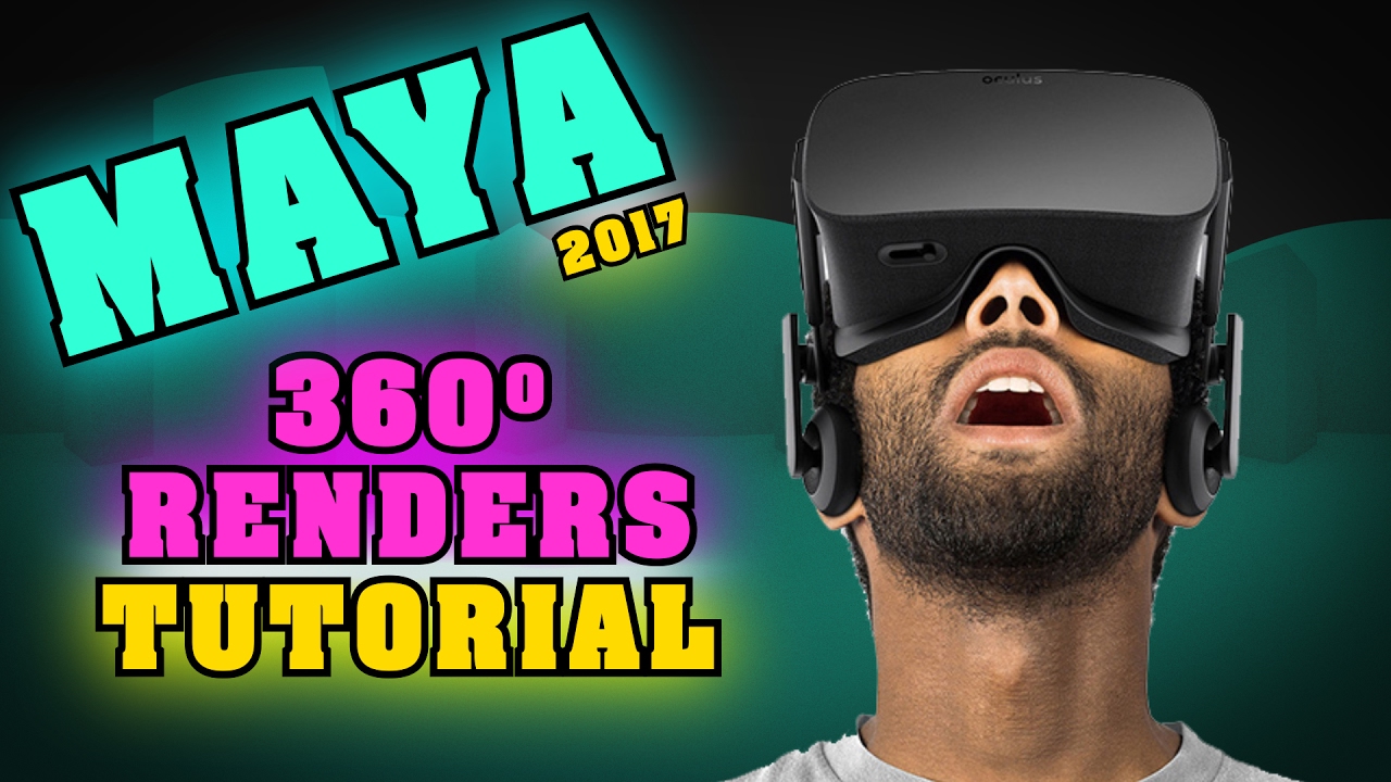 Maya Tutorial - How To Render 360 Degree Spherical Renders For YouTube and Virtual Reality