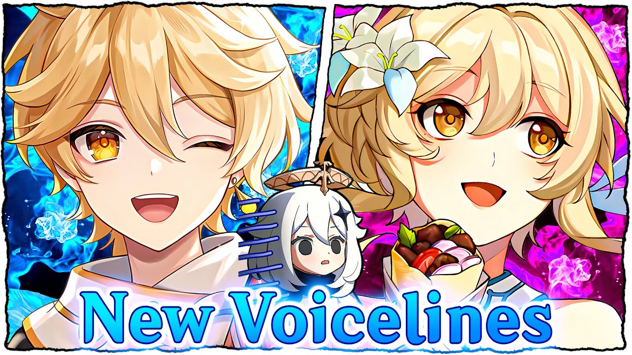 Aether and Lumine New Natlan Voice lines Just HIT Different | ft. Ajaw, Paimon | Genshin Impact 5.0