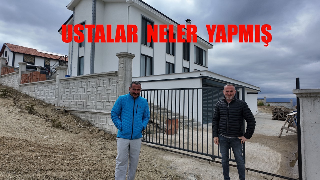 MUHAMMET KARDEŞİMİN BAH&Ccedil;ESİNDE NELER YAPILIYOR SEYİT USTAYLA BERABER GEZİYORUZ