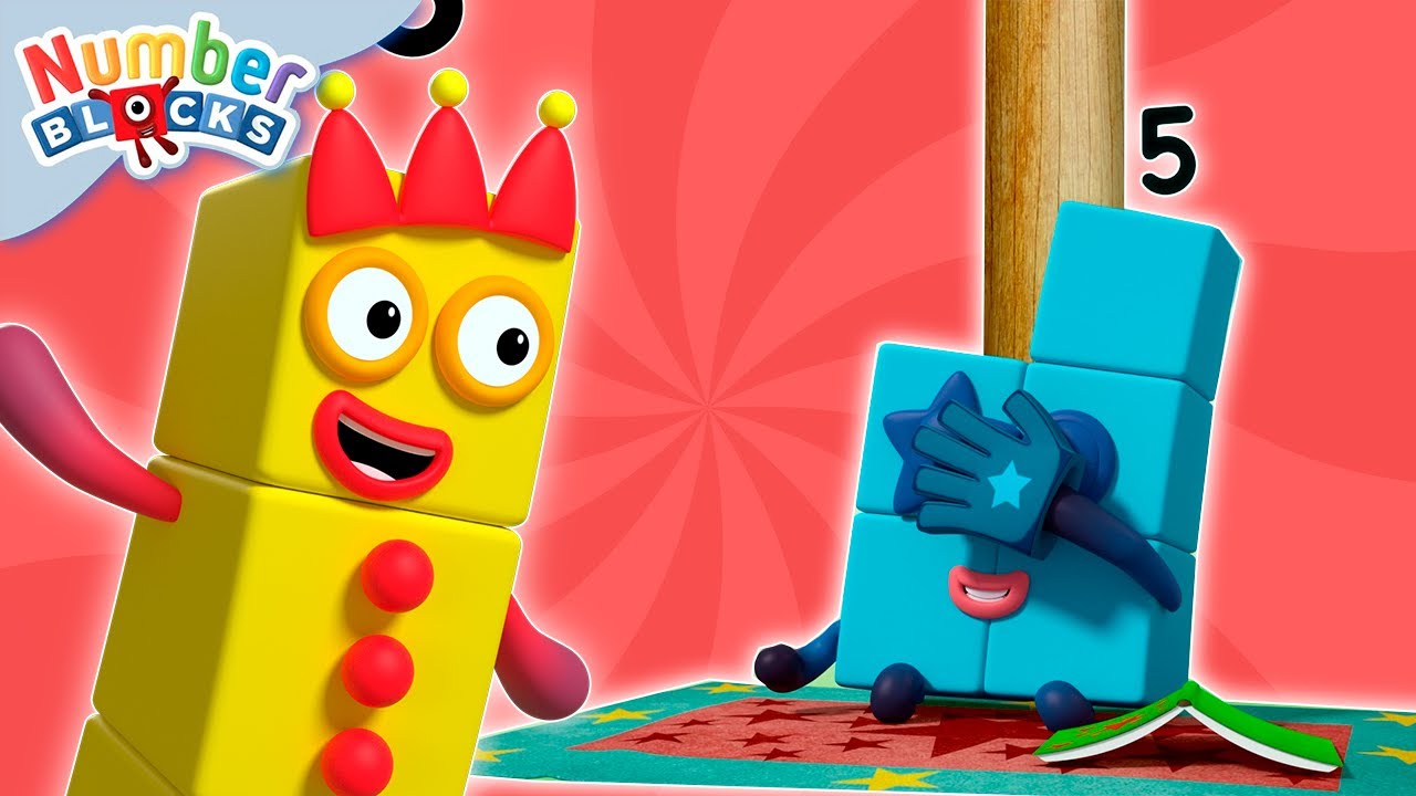 Hide and Seek | Full Episode - S1 E15 | Numberblocks (Level 1 - Red 🔴)