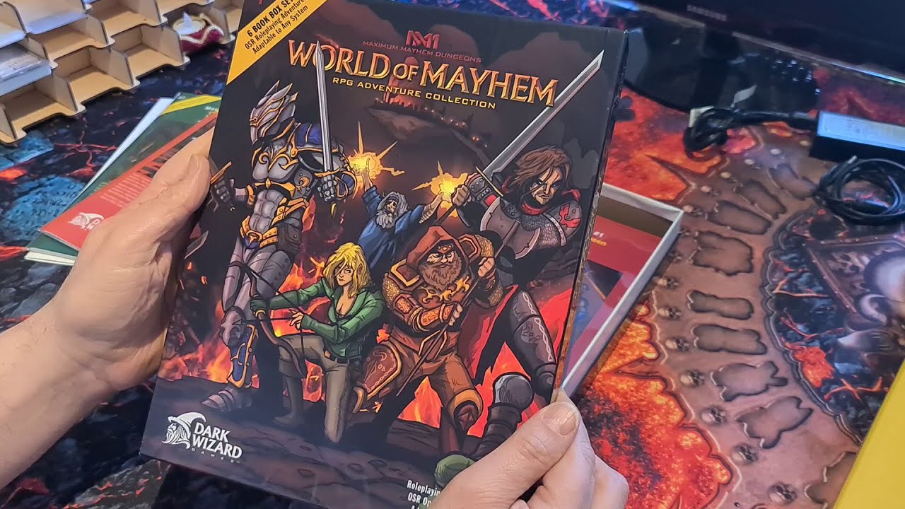 WORLD OF MAYHEM (2018) - Unboxing