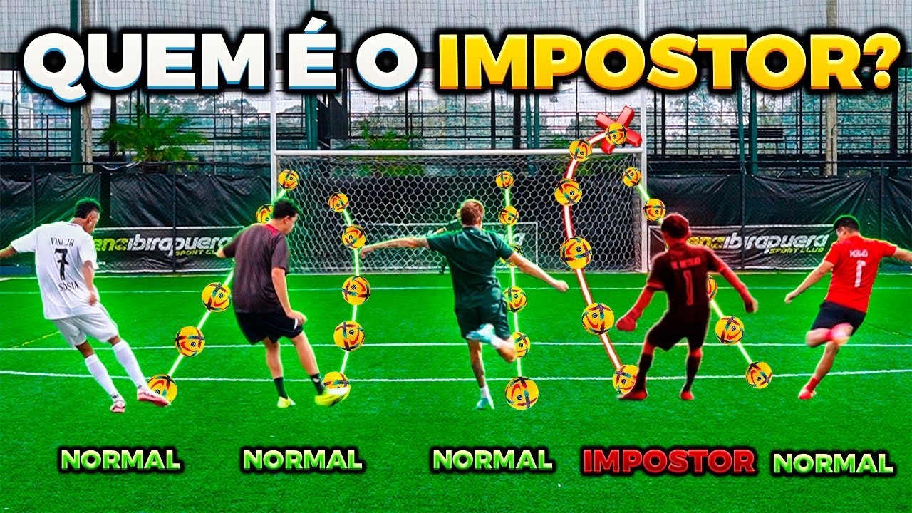 IMPOSS&Iacute;VEL DESCOBRIR QUEM CHUTOU PRA ERRAR com DETETIVES 🕵️ ft. GOLEIRO WILSON 😱