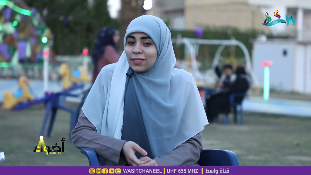 برنامج أضواء /  الحلقة الرابعة / تقديم آية المياحي / ضيف الحلقة القارئة حوراء الرويشداوي