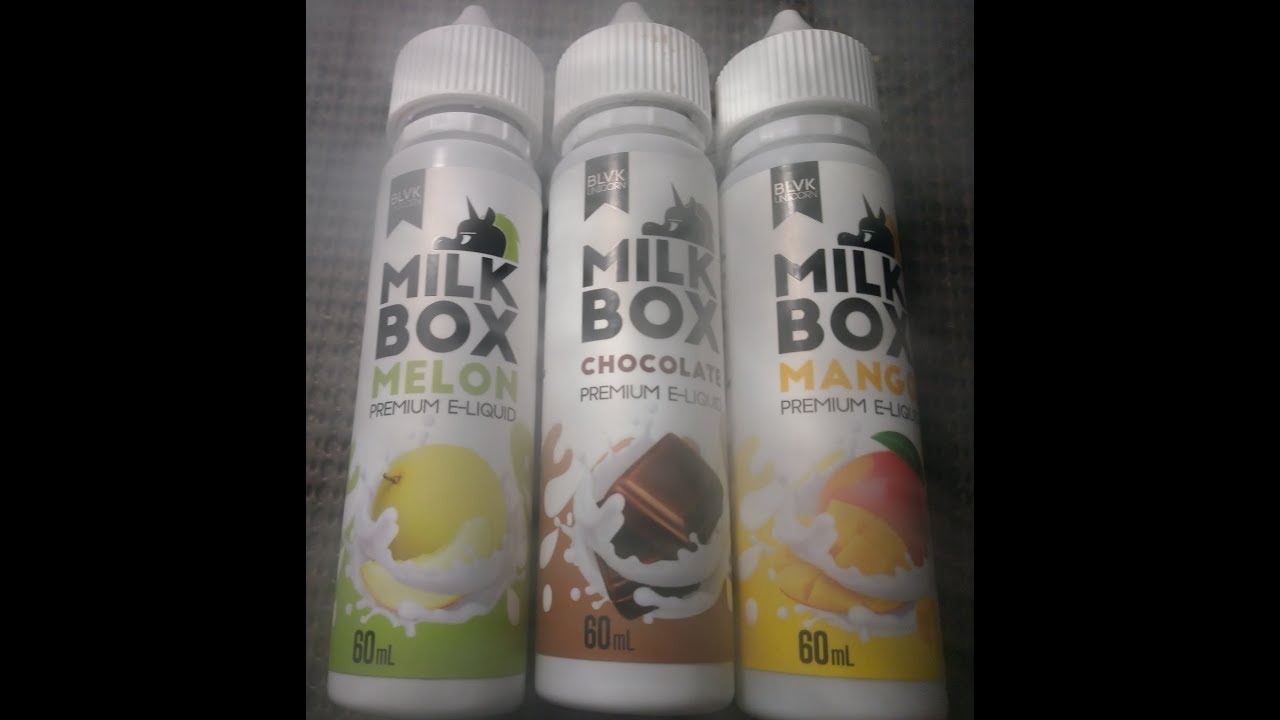 BLVK Unicorn Milk Box Line - eLiquid Review