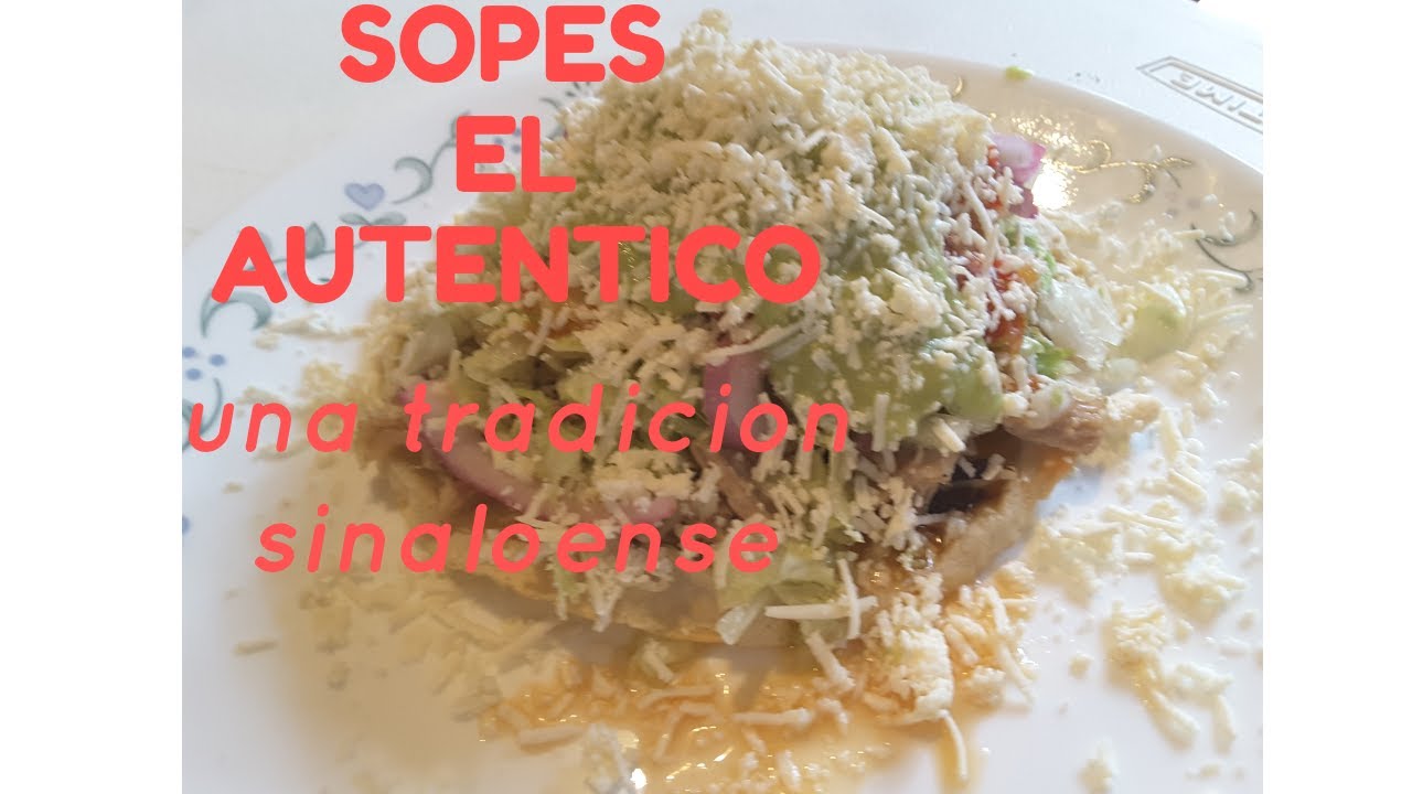 sopes estilo sinaloa