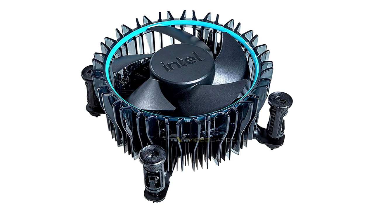 First Clear Picture of Intel Next Gen Stock Cooler for Alder Lake Processors Surfaces