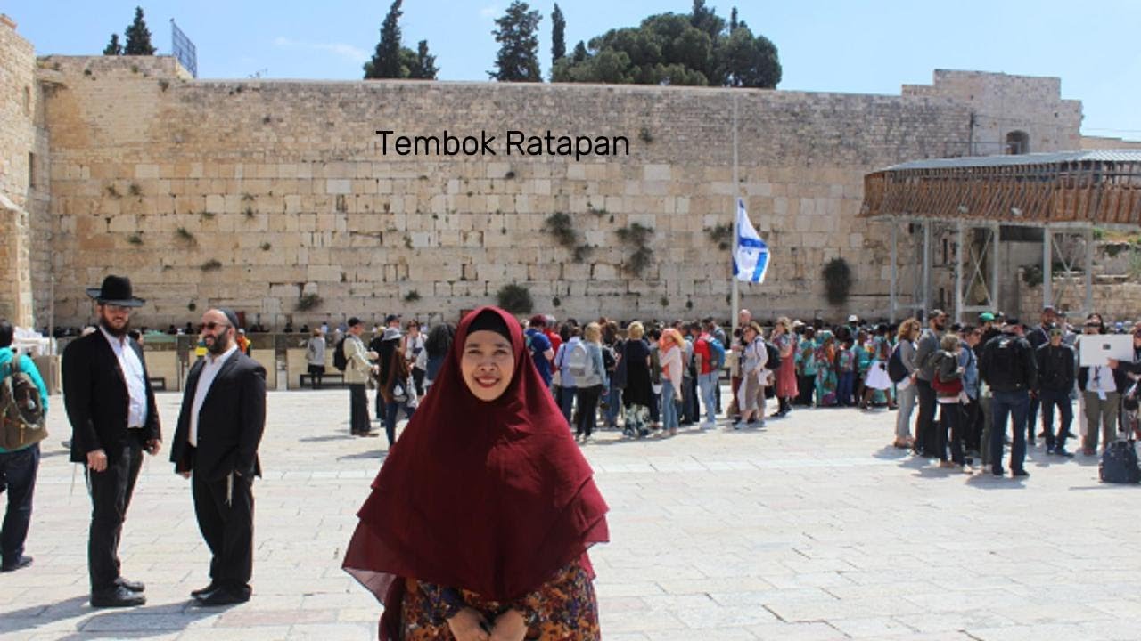 Melihat dari dekat suasana Tembok Ratapan di Jerusalem ~ Palestina