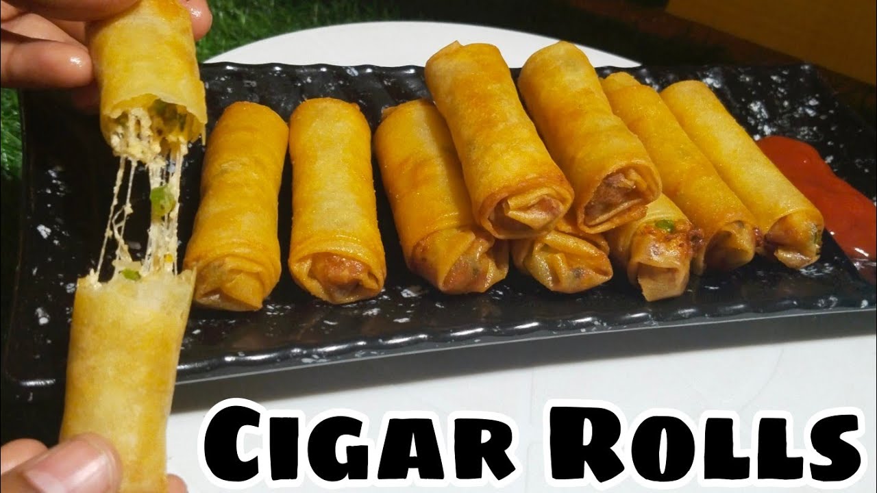 Cheesy Fajita Cigar Rolls Recipe||बनाए बेहद Yummy सिगार रोल्स एकदम नए अंदाज़ me||Paneer Cigar Rolls