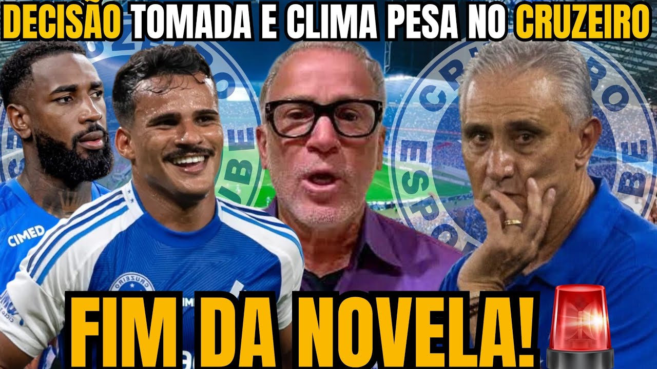 🚨FIM da novela: Kaiki FICA no Cruzeiro e pressão EXPLODE sobre Tite 😱🔥